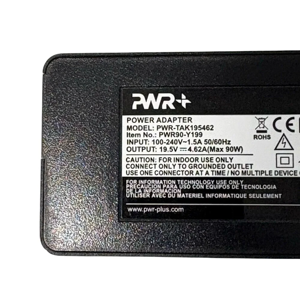 PWR+ AC Adapter PWR-TAK200325 Black